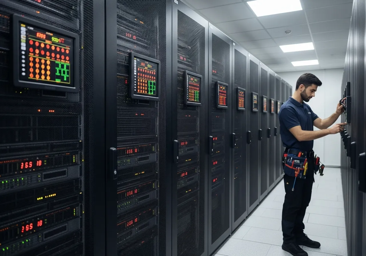 panne refroidisseur data center, dépannage froid serveur, refroidissement salle informatique, urgence surchauffe data 77, technicien froid Coulommiers