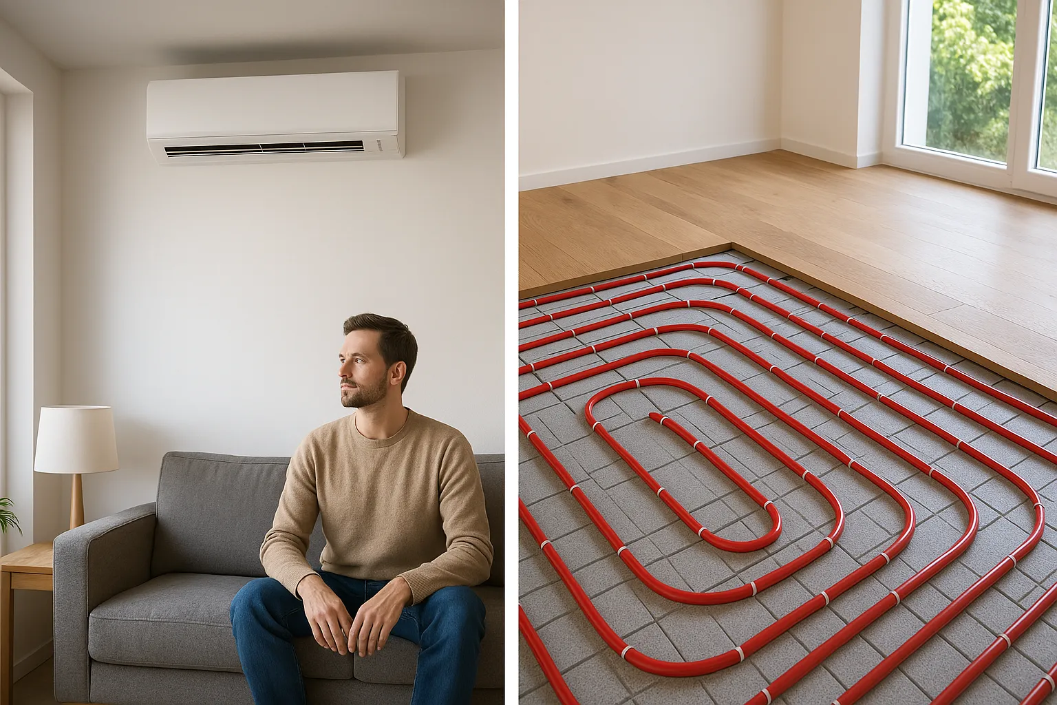 Quelle est la différence entre une pompe à chaleur air/eau et air/air ?