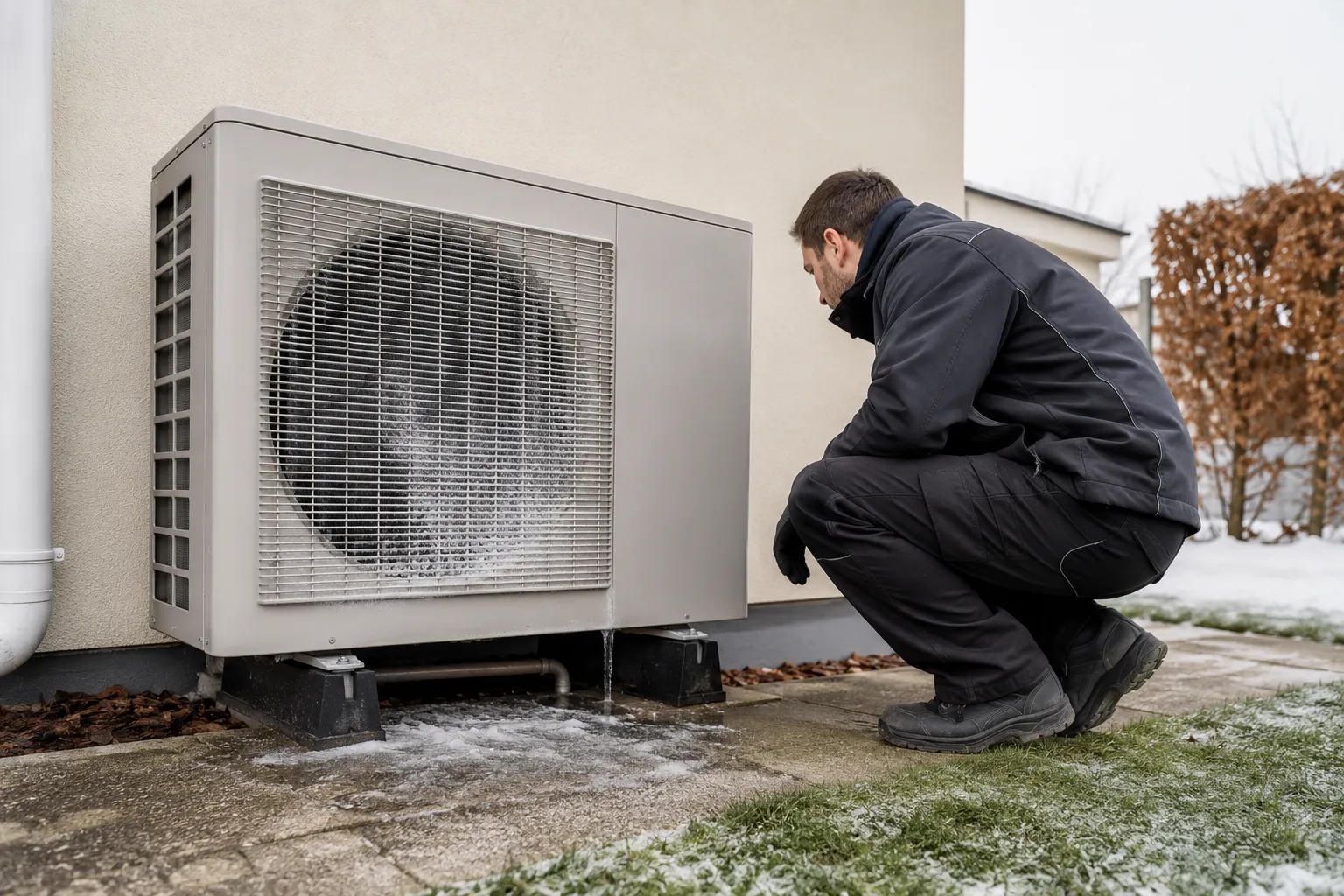 Pompe à chaleur qui givre : fonctionnement normal ou signe de panne ?